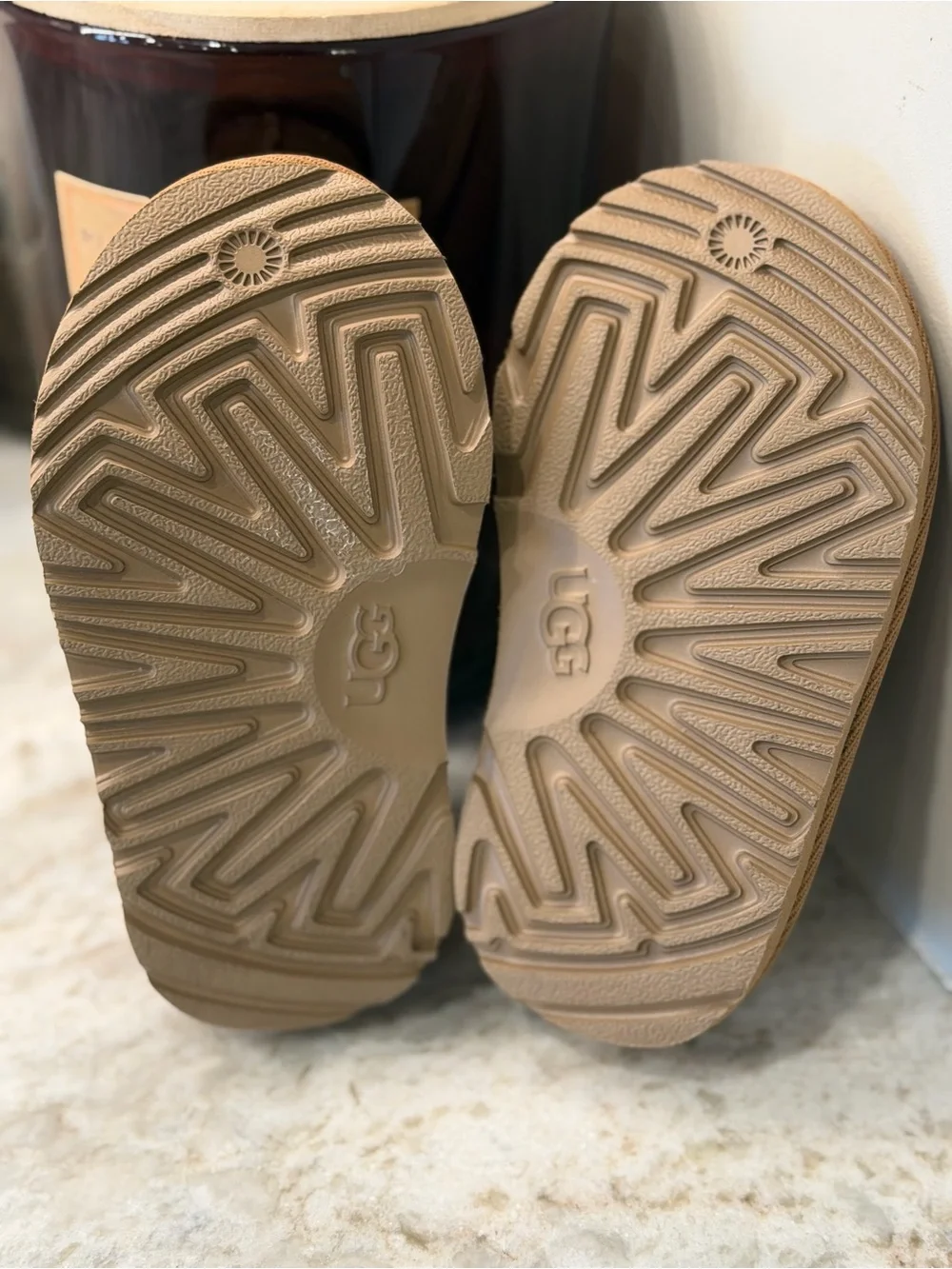 UGG Toddler Tasman II Slipper Chestnut Size 7 NWOT